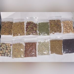 12 Assorted Microgreens And Sprouts Packets